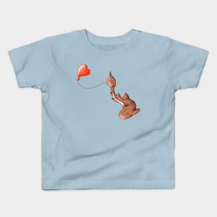 Nurse Shark Heart Kids T-Shirt